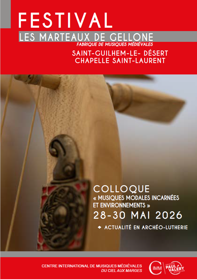 Colloque Musiques modales incarnées et environnements