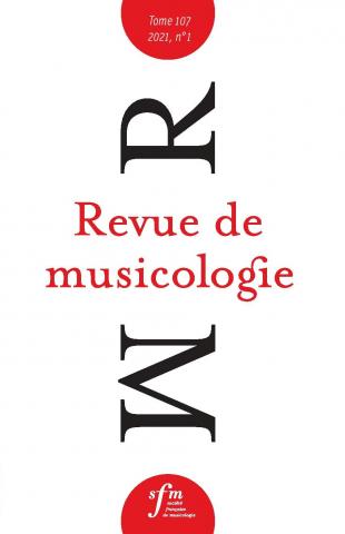 Revue de musicologie 107/1