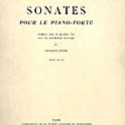 Adrien  Boieldieu, Sonates pour le pianoforte  éd. Georges  Favre.