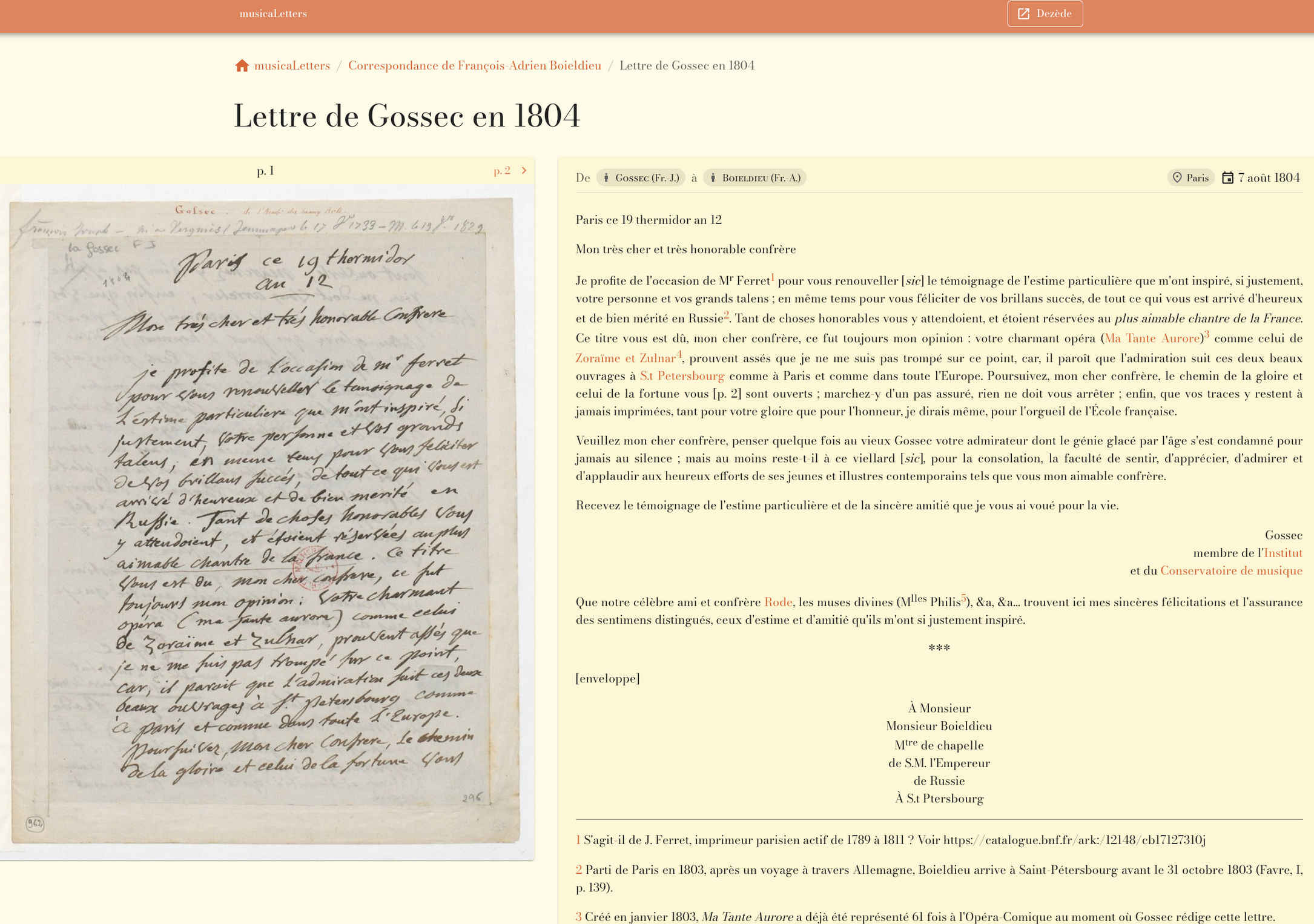 Inauguration de musicaLetters}