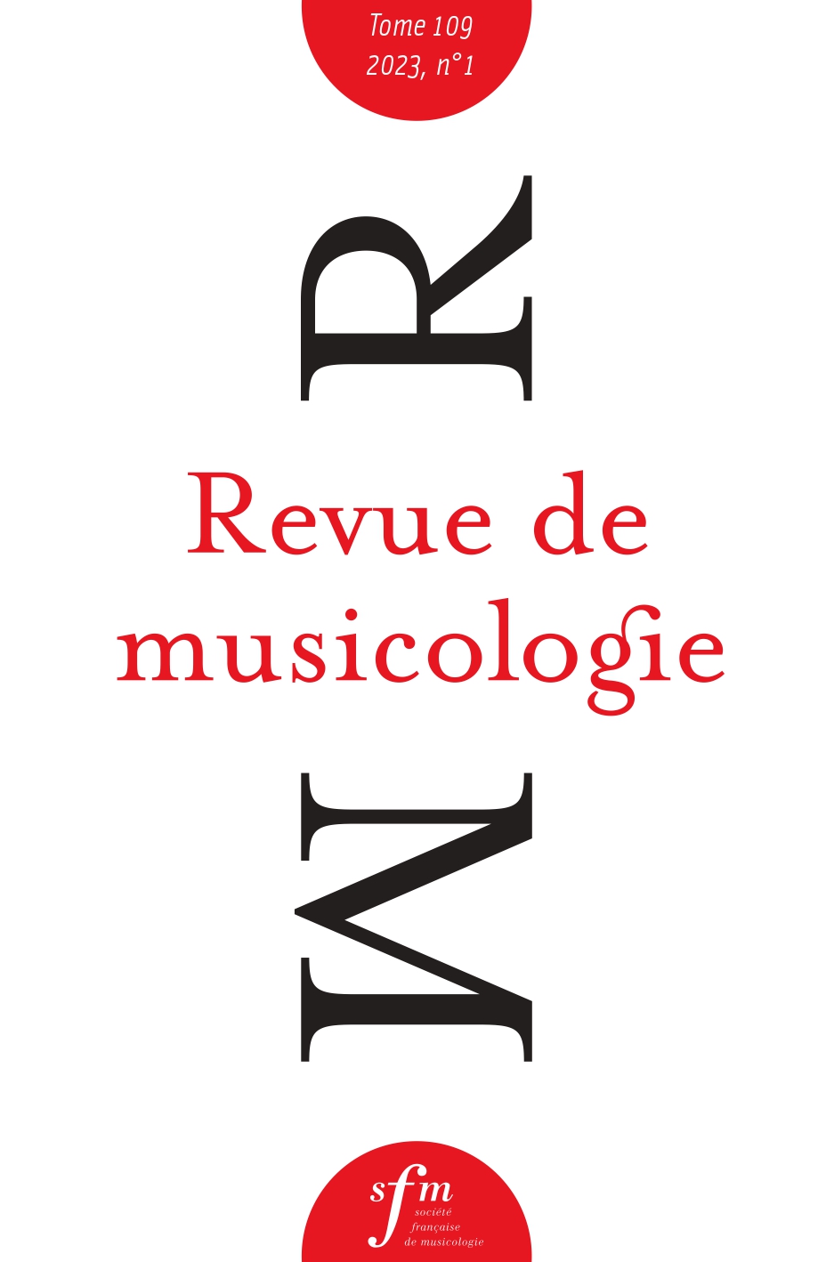 Revue de musicologie 109-1