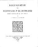 Geneviève  Thibault et Louis Perceau, Bibliographie des poésies de P. de  Ronsard mises en musique au XVIe siècle.